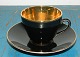 Black cup with gold Confetti from Alumina
