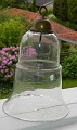 Garden bell in glass from arond 1900