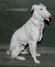 B&G figur i porcelæn af myndehund