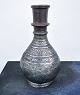 Afgansk kookah: Antik flaske vase fra Mellemøsten c. 1900
