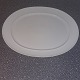 Big white B&G tray in porcelain by H. Koppel
